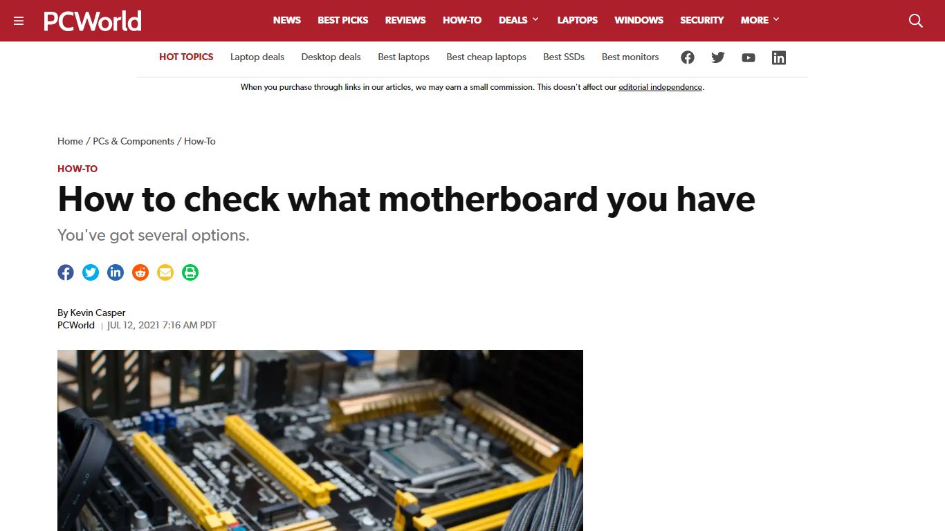 How to check what motherboard you have | PCWorld